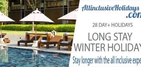 long term winter holidays for pensioners|long stay holidays 28 days.